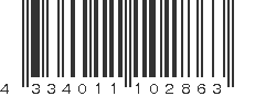 EAN 4334011102863
