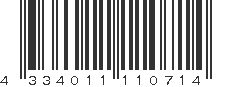 EAN 4334011110714
