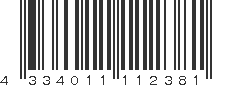 EAN 4334011112381