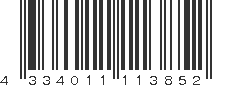 EAN 4334011113852