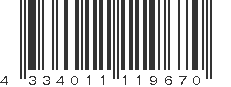 EAN 4334011119670
