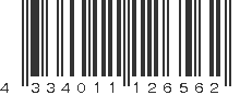 EAN 4334011126562