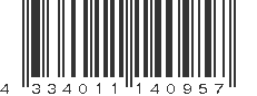 EAN 4334011140957