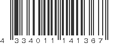 EAN 4334011141367