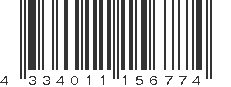 EAN 4334011156774