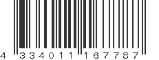 EAN 4334011167787
