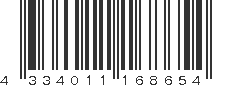 EAN 4334011168654
