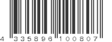 EAN 4335896100807