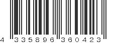 EAN 4335896360423