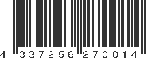 EAN 4337256270014