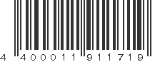 EAN 4400011911719
