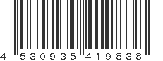 EAN 4530935419838