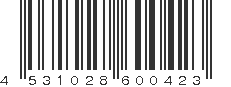 EAN 4531028600423