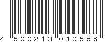 EAN 4533213040588