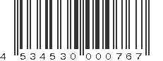 EAN 4534530000767