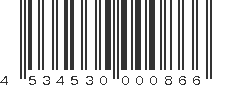 EAN 4534530000866