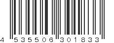 EAN 4535506301833