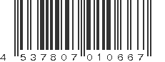 EAN 4537807010667