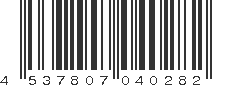 EAN 4537807040282