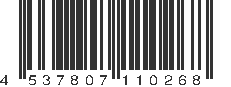 EAN 4537807110268