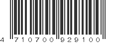EAN 4710700929100