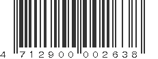 EAN 4712900002638