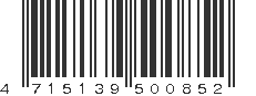EAN 4715139500852