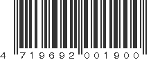 EAN 4719692001900