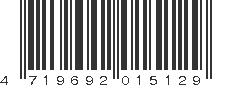 EAN 4719692015129