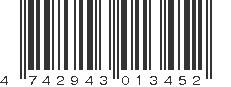 EAN 4742943013452