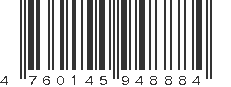 EAN 4760145948884