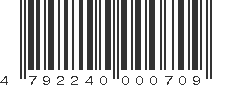 EAN 4792240000709