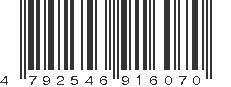 EAN 4792546916070