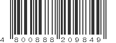 EAN 4800888209849