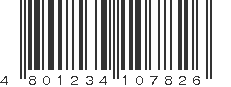 EAN 4801234107826