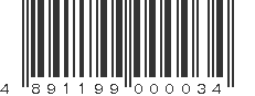 EAN 4891199000034