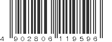 EAN 4902806119596