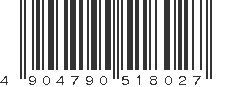 EAN 4904790518027