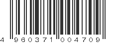 EAN 4960371004709