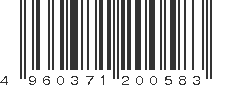 EAN 4960371200583