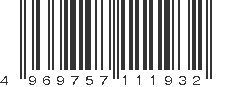 EAN 4969757111932