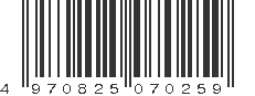 EAN 4970825070259
