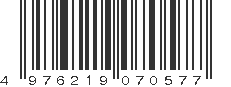 EAN 4976219070577