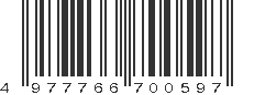 EAN 4977766700597
