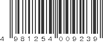 EAN 4981254009239