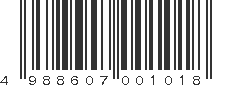EAN 4988607001018