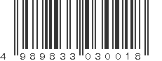 EAN 4989833030018