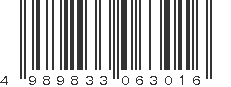 EAN 4989833063016