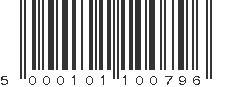 EAN 5000101100796