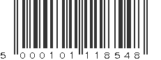 EAN 5000101118548